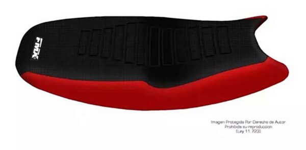 Funda Asiento Zanella RX 150 HF Fmx Covers - Negro/Rojo