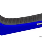Funda Asiento Suzuki DR 650 S - 1992 Hf Fmx Covers - Negro/Azul