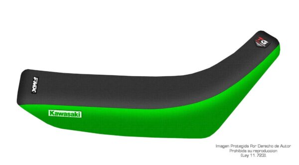 Funda Asiento Kawasaki Klx 250 - Klx 300 Total Grip Fmx Covers - Negro/Verde