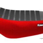 Funda Asiento Kawasaki Brute Force 300 - 13/20 Rib Fmx Covers - Negro/Rojo/Negro