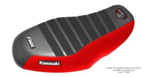 Funda Asiento Kawasaki Brute Force 750 - 05/20 Rib Fmx Covers - Negro/Rojo/Negro