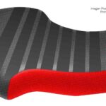 Funda Asiento Suzuki King Quad 450-700-750 05/19 Rib Fmx Covers - Negro/Rojo/Negro