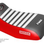 Funda Asiento Honda Trx 200 Type Rib Fmx Covers - Negro/Rojo/Blanco