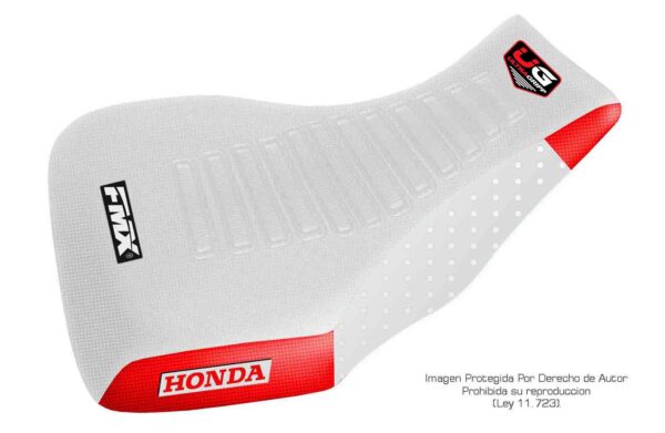 Funda Asiento Honda Trx 420 - 07/14 Ultra Grip Fmx Covers - Blanco/Rojo