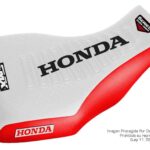 Funda Asiento Honda Trx 420 - 07/14 Series Fmx Covers - Blanco/Rojo/Blanco