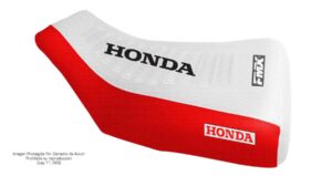 Funda Asiento Honda Trx 420 - 15/20 Ultra Grip Series Fmx Covers - Blanco/Rojo/Negro