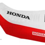 Funda Asiento Honda Trx 420 - 15/20 Ultra Grip Series Fmx Covers - Blanco/Rojo/Negro