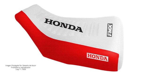 Funda Asiento Honda Trx 420 - 15/20 Ultra Grip Series Fmx Covers - Blanco/Rojo/Negro