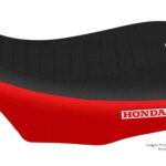 Funda Asiento Honda Trx 300 Utilitario HF Fmx Covers - Negro/Rojo