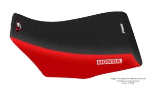 Funda Asiento Honda Trx 300 Utilitario Total Grip Fmx Covers - Negro/Rojo