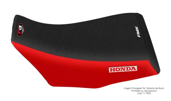 Funda Asiento Honda Trx 300 Utilitario Total Grip Fmx Covers - Negro/Rojo