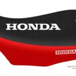 Funda Asiento Honda Trx 300 Utilitario Series Fmx Covers - Negro/Rojo/Blanco