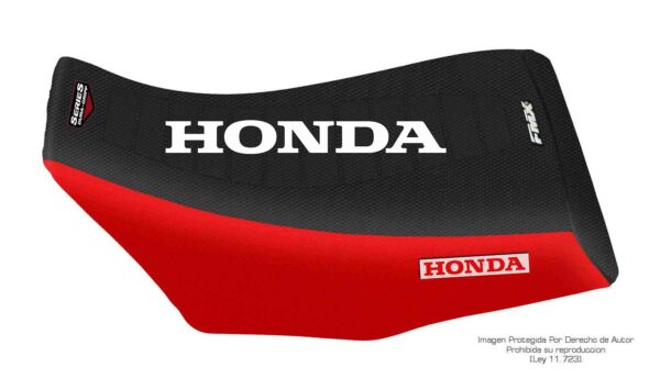 Funda Asiento Honda Trx 300 Utilitario Series Fmx Covers - Negro/Rojo/Blanco