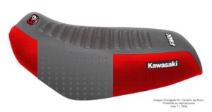 Funda Asiento Kawasaki Brute Force 300 - 13/20 Ultra Grip Fmx Covers - Negro/Rojo