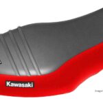 Funda Asiento Kawasaki Brute Force 750 - 05/20 Plisada Fmx Covers - Negro/Rojo