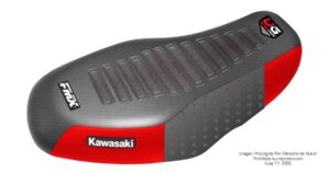 Funda Asiento Kawasaki Brute Force 750 - 05/20 Ultra Grip Fmx Covers - Negro/Rojo
