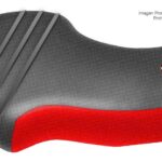 Funda Asiento Suzuki King Quad 450-700-750 05/19 Plisada Fmx Covers - Negro/Rojo