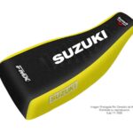 Funda Asiento Suzuki Lt 160 Series Fmx Covers - Negro/Amarillo/Blanco