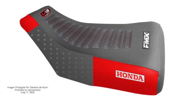 Funda Asiento Honda Trx 420 - 15/20 Ultra Grip Fmx Covers - Negro/Rojo