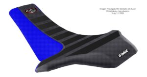 Funda Asiento Suzuki Lt 500 87/90 Rib Fmx Covers - Negro/Azul/Negro