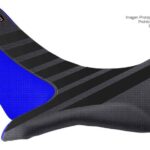 Funda Asiento Suzuki Lt 500 87/90 Rib Fmx Covers - Negro/Azul/Negro
