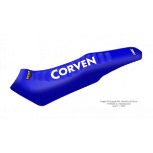 Funda Asiento Corven Hunter 200 - 2013 Series Fmx Covers - Azul/Azul/Blanco