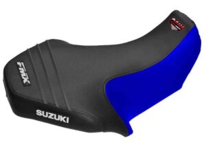 Funda Asiento Suzuki Lt 80 Plisada Fmx Covers - Negro/Azul