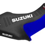 Funda Asiento Suzuki Lt 80 Series Fmx Covers - Negro/Azul/Blanco