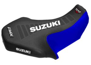 Funda Asiento Suzuki Lt 80 Series Fmx Covers - Negro/Azul/Blanco