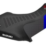 Funda Asiento Suzuki Lt 80 Ultra Grip Fmx Covers - Negro/Azul