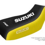 Funda Asiento Suzuki Ozark 250 Ultra Grip Series Fmx Covers - Negro/Amarillo/Blanco