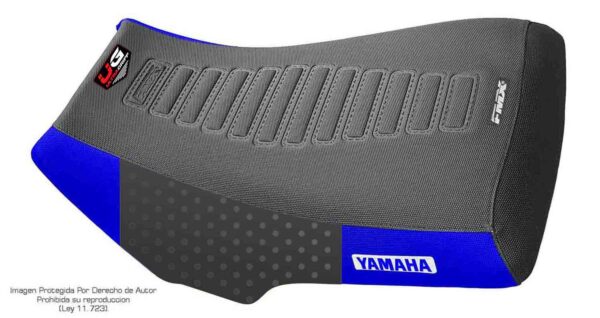 3 Funda Asiento Yamaha Big Bear 350 - 87/01 Kodiak 400 - 93/95 Ultra Grip Fmx Covers - Negro/Azul