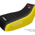 Funda Asiento Suzuki Ozark 250 Plisada Fmx Covers - Negro/Amarillo