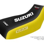 Funda Asiento Suzuki Ozark 250 Series Fmx Covers - Negro/Amarillo/Blanco