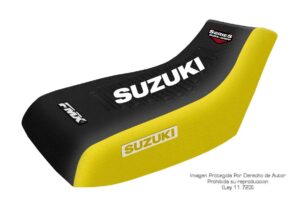 Funda Asiento Suzuki Ozark 250 Series Fmx Covers - Negro/Amarillo/Blanco