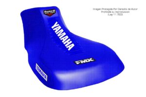 Funda Asiento Yamaha Grizzly 700 Series Fmx Covers - Azul/Azul/Blanco