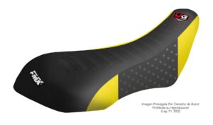 Funda Asiento Suzuki Ltz 250 Ultra Grip Fmx Covers - Negro/Amarillo