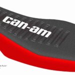 Funda Asiento Can-Am Ds 250 Ultra Grip Series Fmx Covers - Negro/Rojo/Blanco