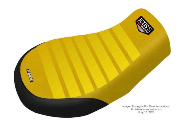 Funda Asiento Can-Am 800/1000 Outlander - 12/17 Rib Fmx Covers - Amarillo/Negro/Amarillo