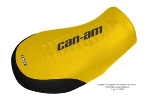 Funda Asiento Can-Am 800/1000 Outlander - 12/17 Ultra Grip Series Fmx Covers - Amarillo/Negro/Negro