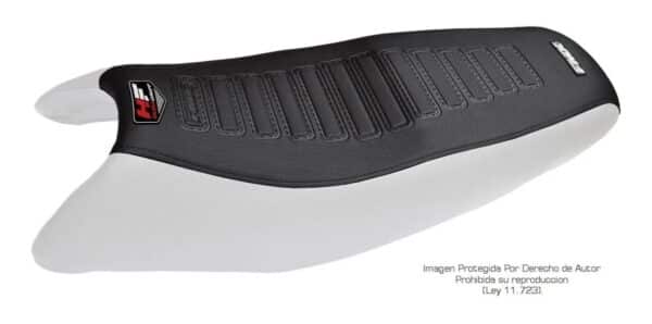 Funda Asiento Zanella RX 150 Z7 HF Fmx Covers - Negro/Blanco
