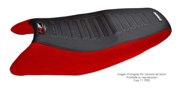 Funda Asiento Zanella RX 150 Z7 HF Fmx Covers - Negro/Rojo